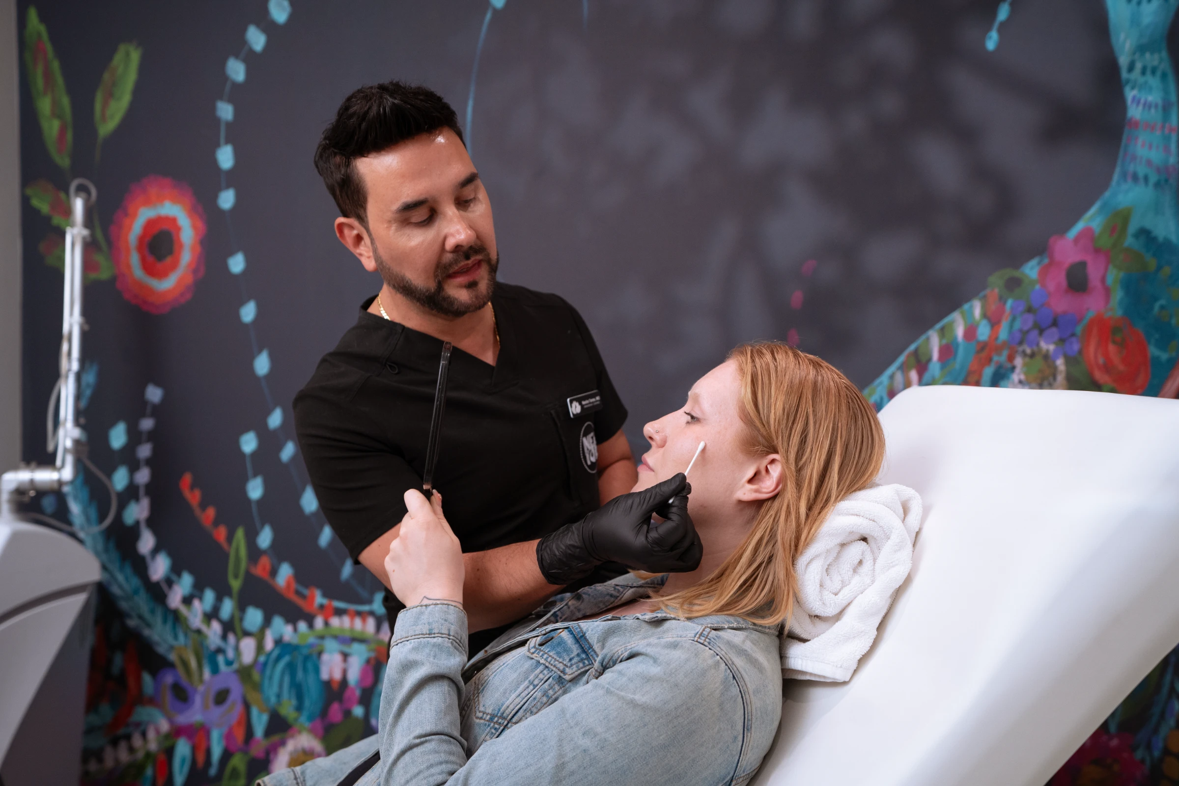 Private consultation room at Thrive! MedAesthetics